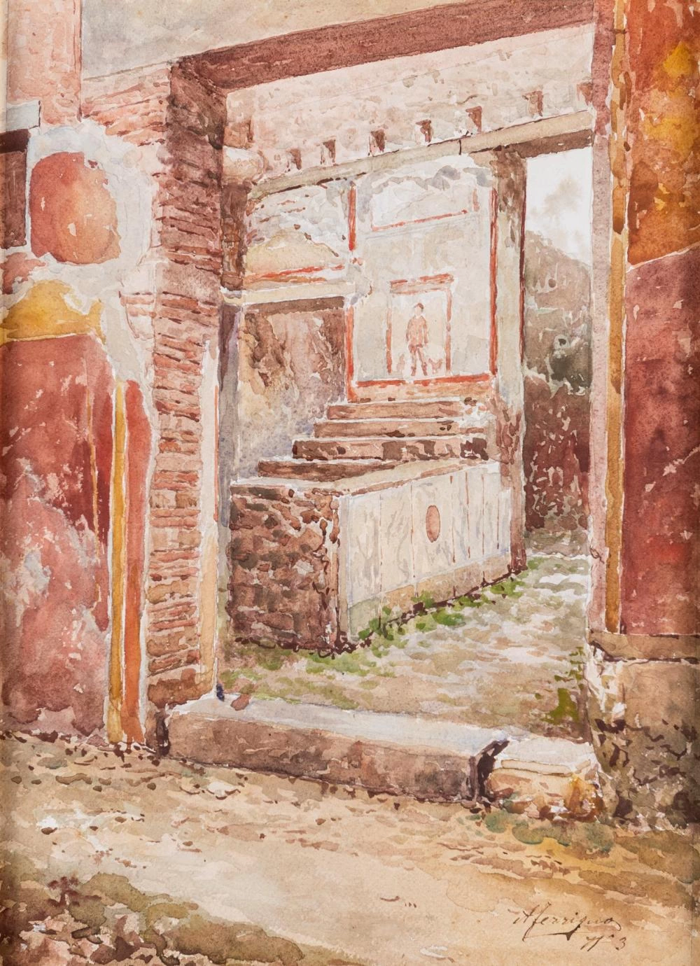 Veduta di Pompei 14